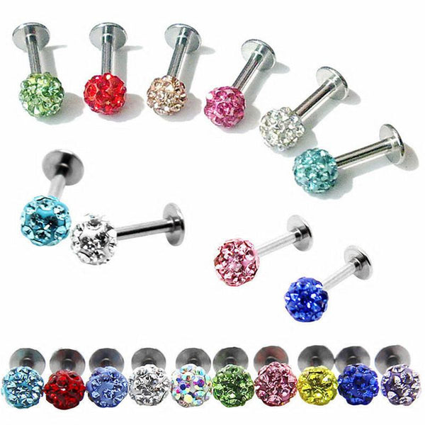 Rhinestone Piercing Nose Body Jewelry For Man and Women