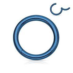 Steel Segment Ring Nose Rings