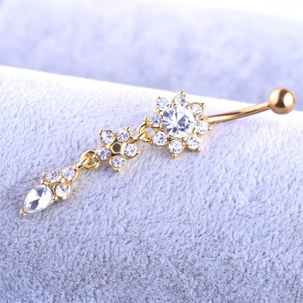 Crystal Sexy Belly Button Piercing