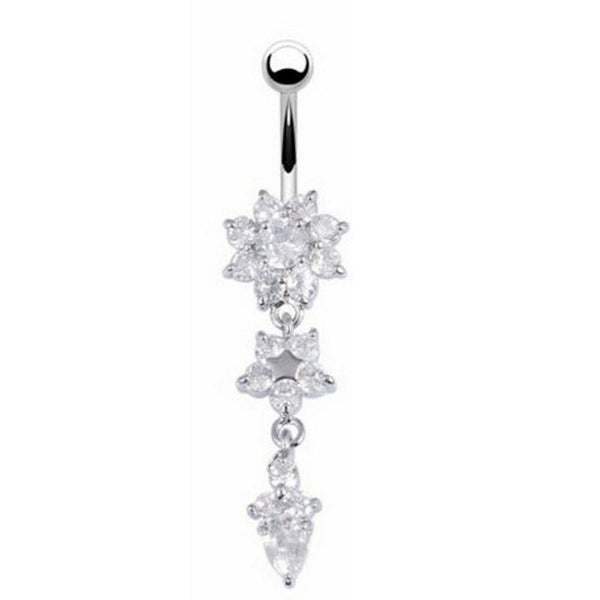 Crystal Sexy Belly Button Piercing
