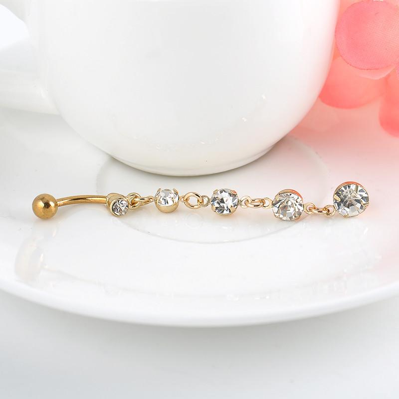 Body Piercing Dangle Navel Belly Button