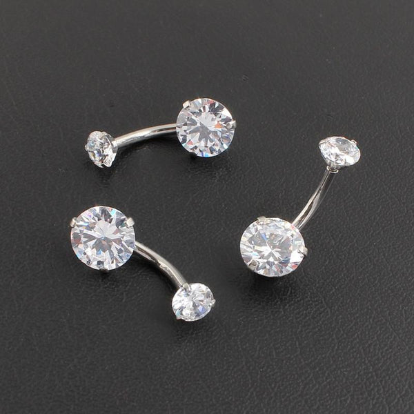 Jeweled Style Belly Button Ring