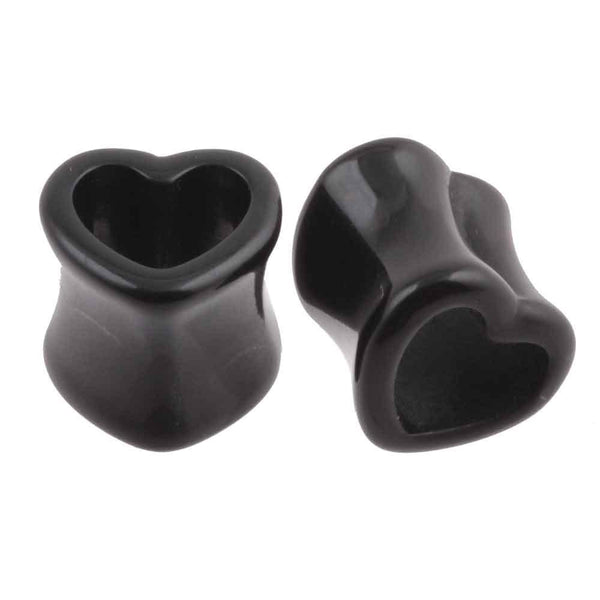 Heart Hollow Ear Tunnels Expander