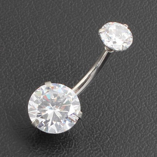 Jeweled Style Belly Button Ring